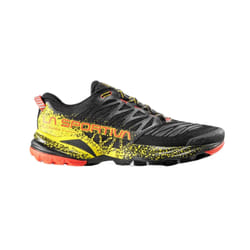 Chaussures de Trail - LA SPORTIVA - Akasha II - Homme - Noir/jaune - Drop 6mm