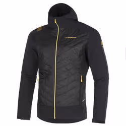 Veste de ski alpinisme homme LA SPORTIVA Kap Hybrid Hoody - Noir - Imperméable - Respirant