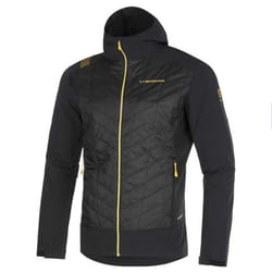 Veste de ski alpinisme homme LA SPORTIVA Kap Hybrid Hoody - Noir - Imperméable - Respirant