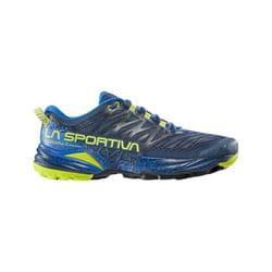 Chaussures de running La Sportiva Akasha II - Storm blue/lime punch - Homme - Intensif - Drop 7mm