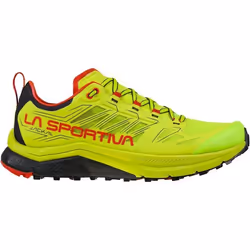 Chaussures de running La Sportiva Jackal Neon Goji - jaune fluo/rouge/noir - 455