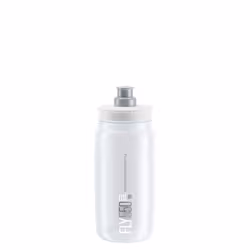 Elite Fly, 550 ml, Vélo, Transparent, Argent, Plastique, 7,4 cm, 54 g