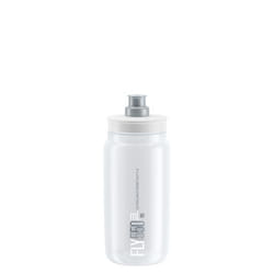 Elite Fly Vélo 550 ml Plastique Transparent, Argent