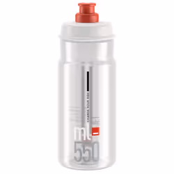 Elite Jet, 550 ml, Vélo, Rouge, Transparent, Plastique
