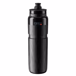 Bidon Elite Fly - black grey logo - 950 ml