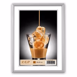 ZEP AL1S5, Aluminium, Argent, Cadre pour une seule photo, Mur, 30 x 40 cm, Rectangulaire