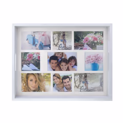 ZEP W006 cadre photos Multi cadre Blanc