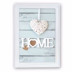 ZEP Vintage White, Bois, Blanc, Cadre pour une seule photo, 13 x 18 cm, Rectangulaire