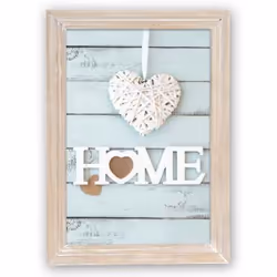 ZEP Vintage natural, Cadre pour une seule photo, Bois, Naturel, Table, Mur, 30 x 40 cm, Rectangulaire