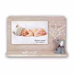 ZEP Dumbo, Cadre pour une seule photo, Panneaux MDF, Naturel, Table, 10 x 15 cm, Rectangulaire