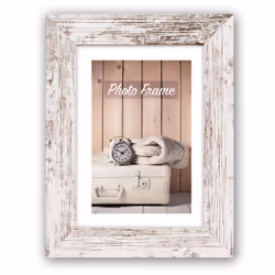 ZEP NELSON, Cadre pour une seule photo, Panneaux MDF, Bois, Blanc, Table, Mur, 20 x 30 cm, Rectangulaire