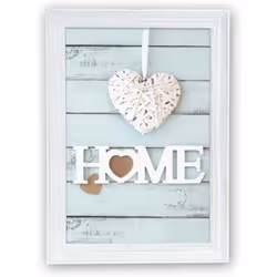 ZEP Vintage white, Cadre pour une seule photo, Bois, Blanc, Table, Mur, 20 x 20 cm, Rectangulaire