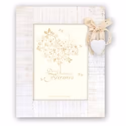ZEP Kati, Blanc, Cadre pour une seule photo, Table, Mur, 15 x 20 cm, Rectangulaire, Portrait