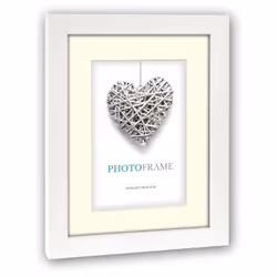 ZEP Regent 2, Cadre pour une seule photo, Bois, Blanc, Mur, 20 x 30 cm, Rectangulaire