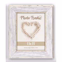 ZEP Todi white, Cadre pour une seule photo, Blanc, Table, Mur, 13 x 18 cm, Rectangulaire