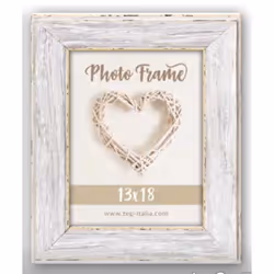 ZEP Todi, Cadre pour une seule photo, Bois, Blanc, 15 x 20 cm, Rectangulaire