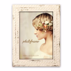 ZEP Livia, Plastique, Blanc, Cadre pour une seule photo, Table, Mur, 15 x 20 cm, Rectangulaire
