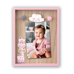 ZEP Ryan Pink Cadre pour une seule photo Rose