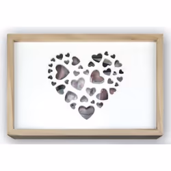 ZEP CZ1268, Boîte de rangement, Bois, Rectangulaire, Bois, Monochromatique, Intérieure