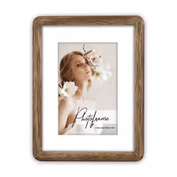 ZEP Gressan, Cadre pour une seule photo, Bois, Marron, Table, Mur, 20 x 30 cm, Rectangulaire