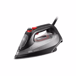 Braun SI 9281, Fer à vapeur, EloxalPlus soleplate, 2,5 m, 230 g/min, Noir, 50 g/min