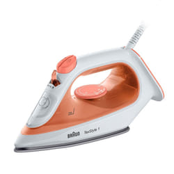 Braun TexStyle 1 SI 1009 Fer à vapeur Semelle anti-adhérente 1900 W Orange, Blanc