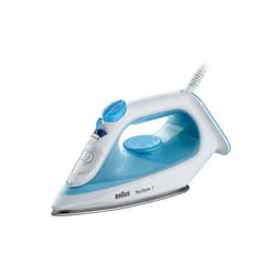 Braun TexStyle 1 Fer à repasser à sec ou à vapeur Semelle en céramique 2000 W Bleu, Blanc
