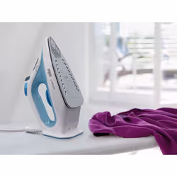 Braun TexStyle 1 Fer à repasser à sec ou à vapeur Semelle en céramique 2000 W Bleu, Blanc - Vue supplémentaire 5