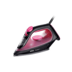 Braun TexStyle 1 Fer à repasser à sec ou à vapeur Semelle en céramique 2000 W Noir, Violet