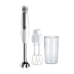 Braun MultiQuick 7 MQ7005B WH Mixeur de cuisine 1000 W Acier inoxydable, Blanc