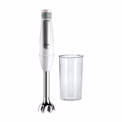 Braun MultiQuick 7 MQ7000 WH, Mélangeur par immersion, 0,6 L, 1,2 m, 1000 W, Acier inoxydable, Blanc