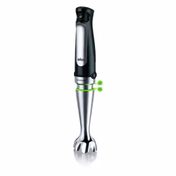 Braun MultiQuick 7 0X22111427 blender Mélangeur par immersion 1000 W Noir, Acier satin - Vue supplémentaire 4