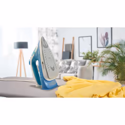 Braun FI 3144 BL Fer à repasser à sec ou à vapeur Semelle en céramique 2400 W Bleu - Vue supplémentaire 4