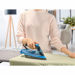 Braun FI3194BK Fer à vapeur Semelle en céramique 2400 W Noir, Bleu - Vue supplémentaire 5