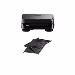 Braun Snack Maker 5 SM5000, Noir, 270 x 130 mm, 800 W, 220 - 240 V, 50/60 Hz, 275 mm