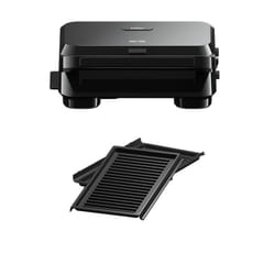 Braun SnackMaker 5 SM5001 gaufrier et appareil à croque-monsieur 800 W Noir