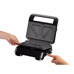 Braun SnackMaker 5 SM5005 gaufrier et appareil à croque-monsieur 800 W Argent