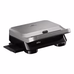 Braun SM5006 gaufrier et appareil à croque-monsieur 800 W Noir, Argent