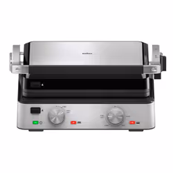Braun CG 7020, Noir, Acier inoxydable, Rectangulaire, Rotatif, Grille + plaque de cuisson, 667 cm², 290 x 230 mm
