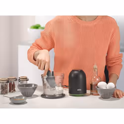 Braun CH3011BK hachoir électrique 0,5 L 500 W Noir - Vue supplémentaire 5