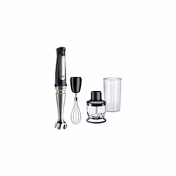 Mixeur BRAUN MQ7026X MultiQuick 7 gris et noir 2 accessoires