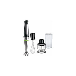 Mixeur BRAUN MQ7026X MultiQuick 7 gris et noir 2 accessoires