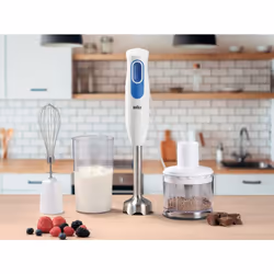 Braun MultiQuick 2 MQ20236MWH 0,5 L Mélangeur par immersion 600 W Bleu, Blanc - Vue supplémentaire 4