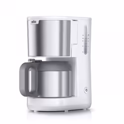 Braun IDCollection KF1505 WH, Machine à café filtre, 1,2 L, Café moulu, 1000 W, Blanc
