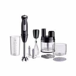 Braun MultiQuick 5 Pro MQ 55755 M, Mélangeur par immersion, 0,6 L, 1,2 m, 1000 W, Noir