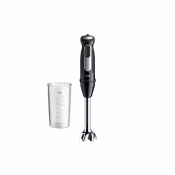 Braun MultiQuick 5 Pro, Mélangeur par immersion, 0,6 L, 1,2 m, 1000 W, Noir, Argent