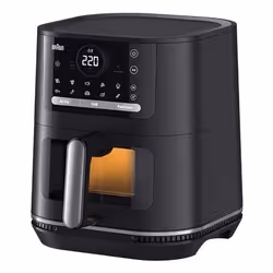 Braun HF5073, Friteuse d’air chaud, 6 L, 80 °C, 220 °C, Unique, Noir
