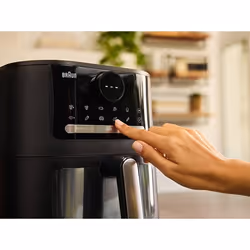 Braun HF5073 Unique 6 L Autonome 2000 W Friteuse d’air chaud Noir