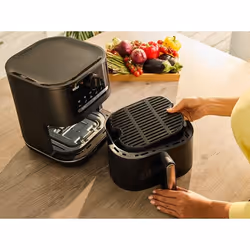Braun HF5073 Friteuse à air chaud 6L 2000W Noir - Vue supplémentaire 4