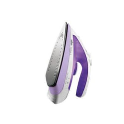 Braun TS320C fer à repasser Fer à repasser à sec ou à vapeur Semelle en céramique 1700 W Violet, Blanc